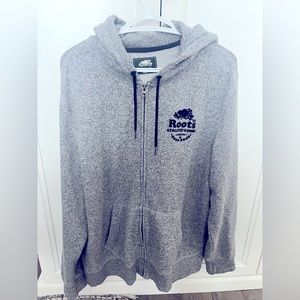 Large Roots Organic Original Full Zip Hoodie